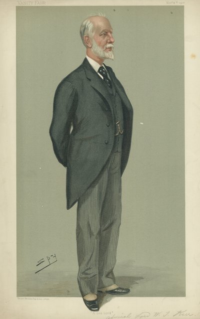 Admirál lord Walter Talbot Kerr od Leslie Matthew Ward