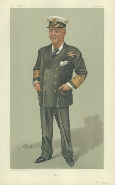 Admirál Sir John Arbuthnot Fisher od Leslie Matthew Ward
