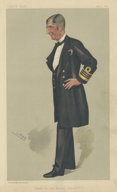 Admirál Sir John Edmund Commerell VC od Leslie Matthew Ward