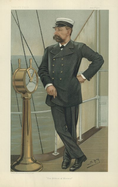 Albert H Charles Monacký, princ monacký od Leslie Matthew Ward