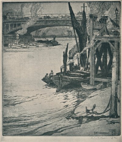 Ve Vauxhallu, 1925 od Leslie Matthew Ward