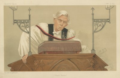 Kanovník Alfred Ainger od Leslie Matthew Ward