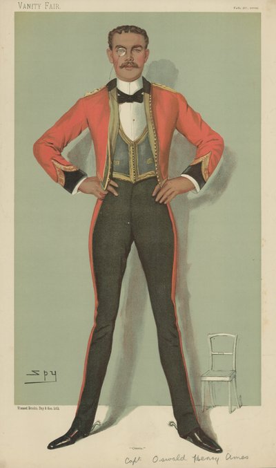 Kapitán Oswald Henry Ames od Leslie Matthew Ward