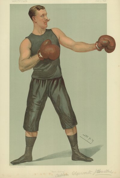 Kapitán Walter Edgeworth-Johnstone od Leslie Matthew Ward