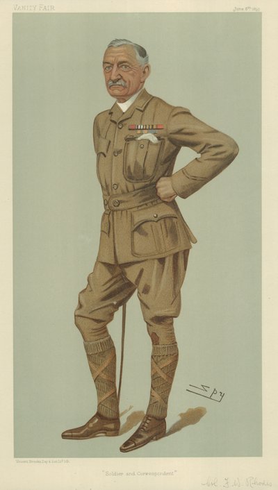 Plukovník Francis William Rhodes od Leslie Matthew Ward