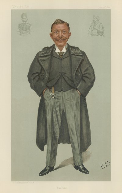 Plukovník Sir Rudolf Carl von Slatin od Leslie Matthew Ward
