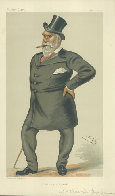Plukovník The Hon Charles Hugh Lindsay od Leslie Matthew Ward
