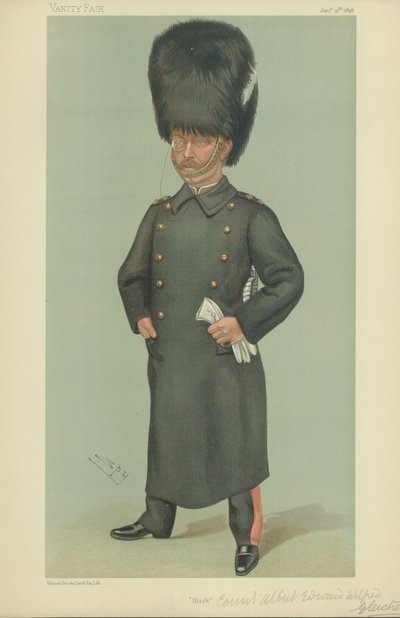 Hrabě Albert Edward Wilfrid Gleichen od Leslie Matthew Ward