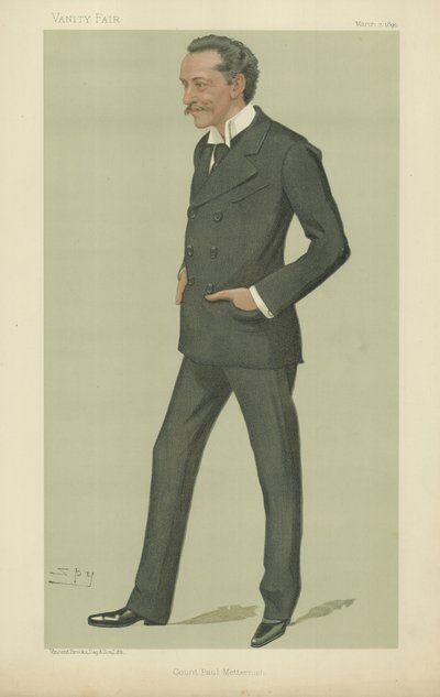 hrabě Paul Wolff Metternich od Leslie Matthew Ward