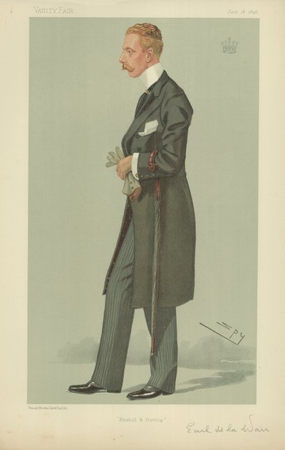hrabě De La Warr od Leslie Matthew Ward