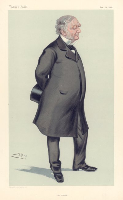 Erasmus Wilson, anglický chirurg a starožitník, 1880 od Leslie Matthew Ward