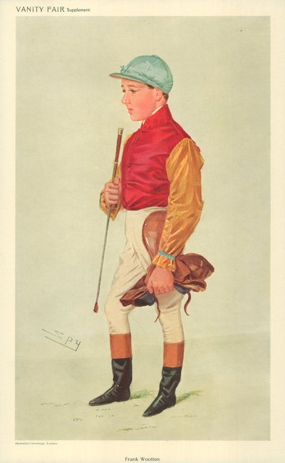Frank Wooton, 8. září 1909, karikatura Vanity Fair od Leslie Matthew Ward