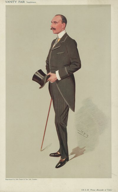 HSH vévoda z Tecku od Leslie Matthew Ward