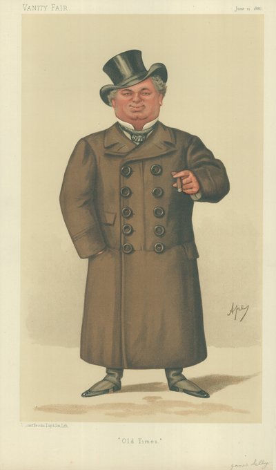 James Selby, Staré časy, 12. června 1886, karikatura Vanity Fair od Leslie Matthew Ward