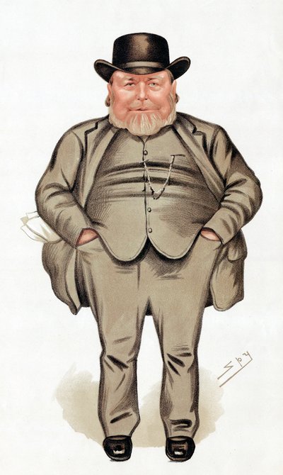 Joseph Arch 1826-1919, anglický zemědělský dělník, odborář a politik, 1886 od Leslie Matthew Ward