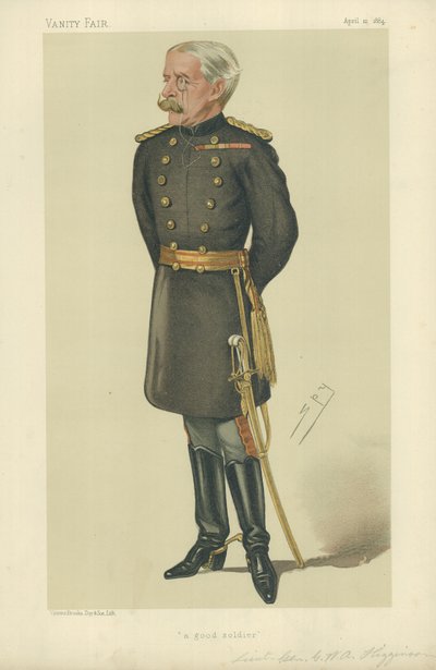 Generálporučík George Wentworth Alexander Higginson od Leslie Matthew Ward