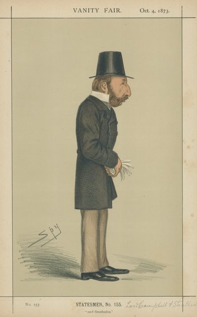 Lord Campbell a Stathenden od Leslie Matthew Ward