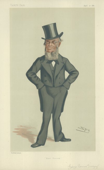 Pan George Burrow Gregory od Leslie Matthew Ward