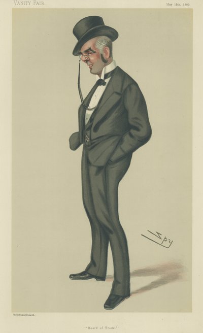 Pane Henry Calcroft od Leslie Matthew Ward