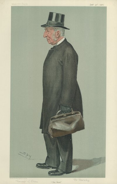 Pan J. J. Hornby, probošt Etonu od Leslie Matthew Ward