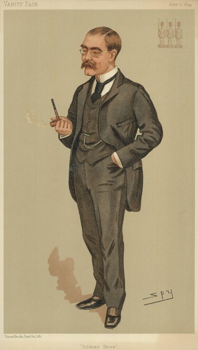 Pan Rudyard Kipling od Leslie Matthew Ward