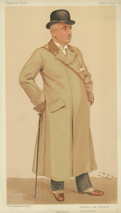 Pan Warren William De La Rue od Leslie Matthew Ward