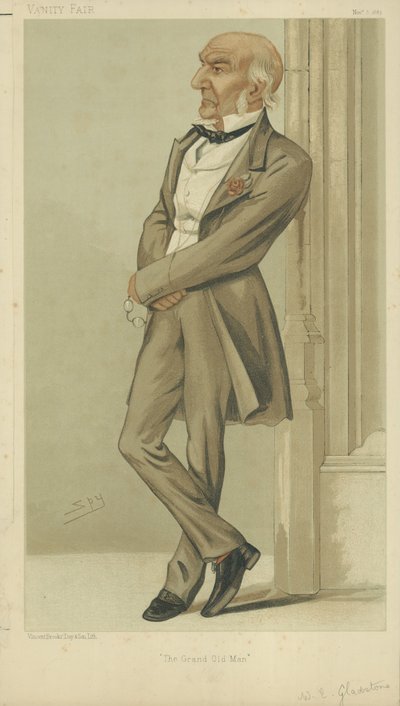 Pan William Ewart Gladstone od Leslie Matthew Ward