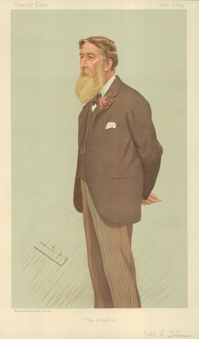 Pan William Luson Thomas, Grafika, 13. prosince 1894, karikatura Vanity Fair od Leslie Matthew Ward