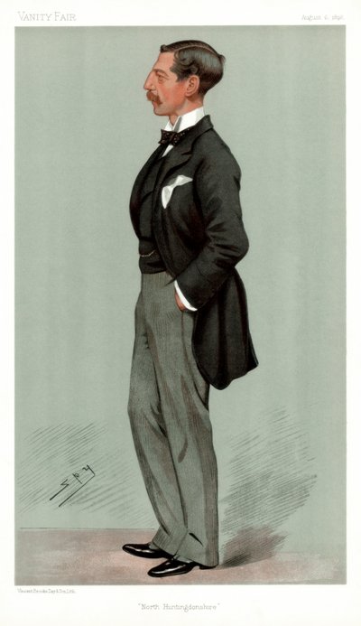 North Huntingdonshire, Ailwyn Fellowes, britský politik, 1896. od Leslie Matthew Ward