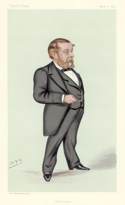 Richard Anthony Proctor , anglický astronom, matematik a populárně vědecký spisovatel, 1883 od Leslie Matthew Ward