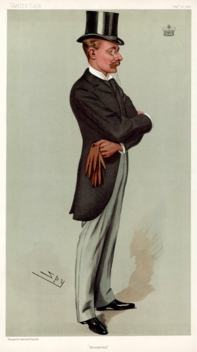 Rousseau, vévoda z Bedfordu, 1896. od Leslie Matthew Ward