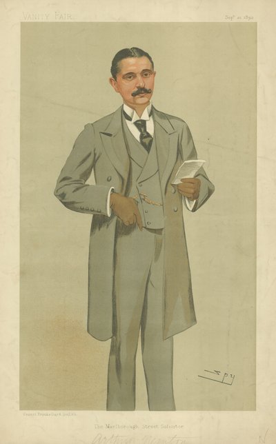 Sir Arthur John Edward Newton od Leslie Matthew Ward