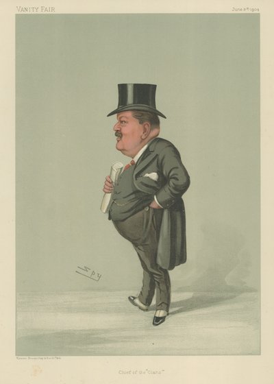 Sir Charles Cayzer od Leslie Matthew Ward