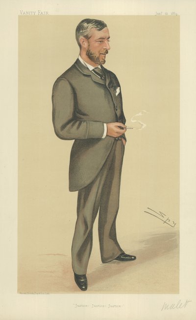 Sir Edward Baldwin Malet od Leslie Matthew Ward