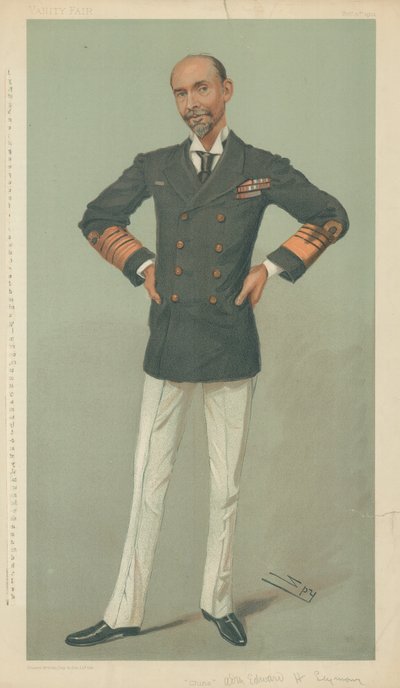Sir Edward Hobart Seymour, Čína, 31. října 1901, karikatura Vanity Fair od Leslie Matthew Ward