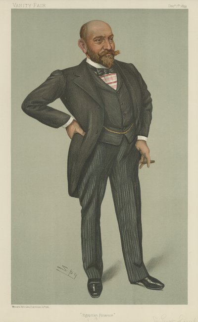 Sir Ernest Cassell od Leslie Matthew Ward