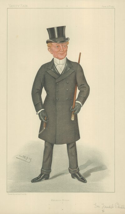 Sir F Phillips, starosta Londýna od Leslie Matthew Ward