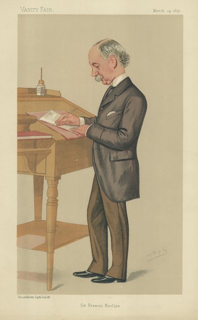 Sir Francis Knollys od Leslie Matthew Ward