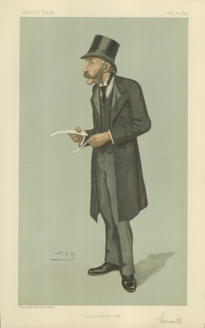 Sir Henry Hoyle Howarth od Leslie Matthew Ward