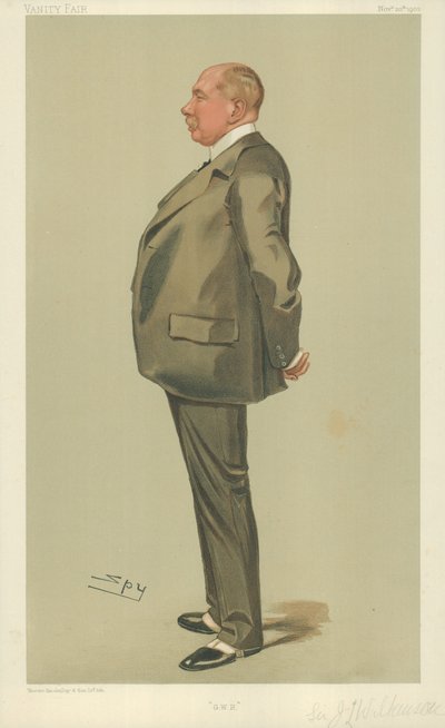 Sir Joseph Wilkinson, GWR, 20. listopadu 1902, karikatura Vanity Fair od Leslie Matthew Ward