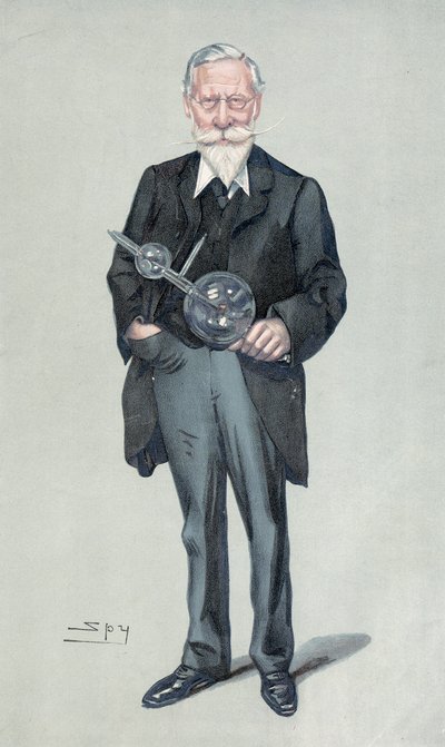 Sir William Crookes, anglický fyzik a chemik, c 1900s od Leslie Matthew Ward