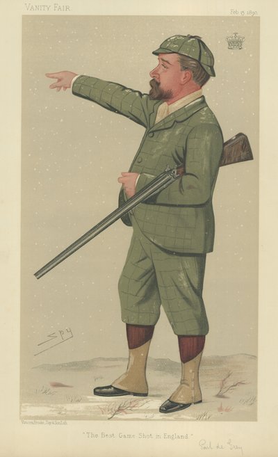 Earl de Grey od Leslie Matthew Ward