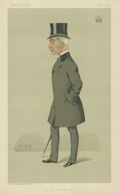 hrabě z Camperdown od Leslie Matthew Ward