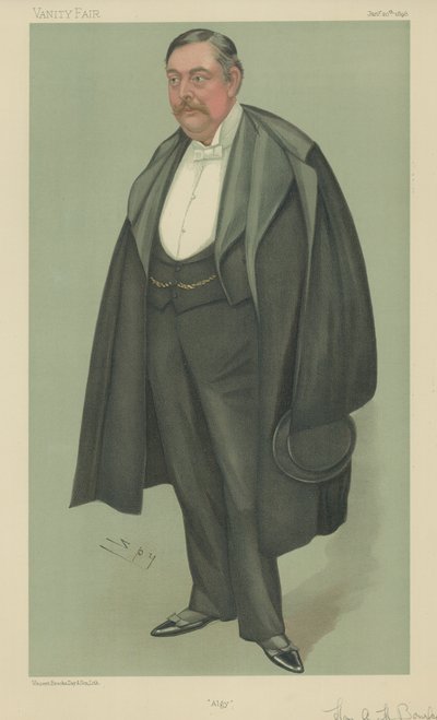 Ctihodný Algernon Henry Bourke od Leslie Matthew Ward
