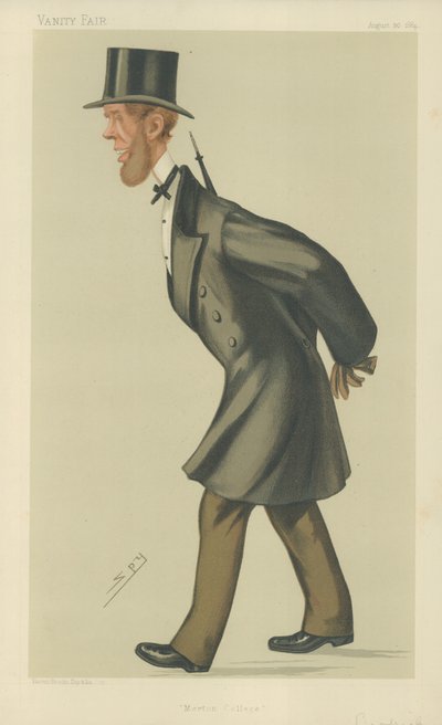 Ctihodný George Charles Brodrick od Leslie Matthew Ward