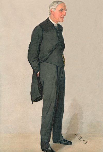 Rev. Joseph Wood, D.D. Ředitel Harrow, 1910 od Leslie Matthew Ward