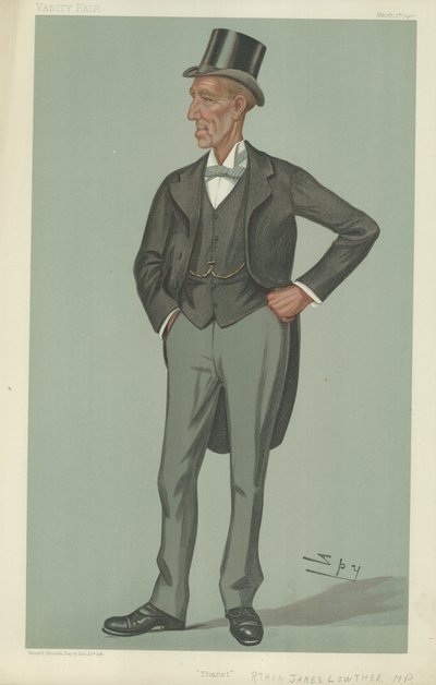 Ctihodný James Lowther od Leslie Matthew Ward