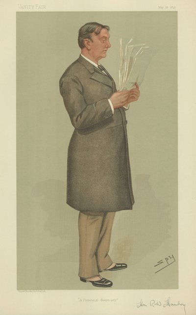 Správný čest Robert William Hanbury od Leslie Matthew Ward