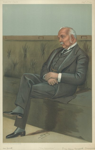 Správný čest Sir Henry Campbell-Bannerman od Leslie Matthew Ward
