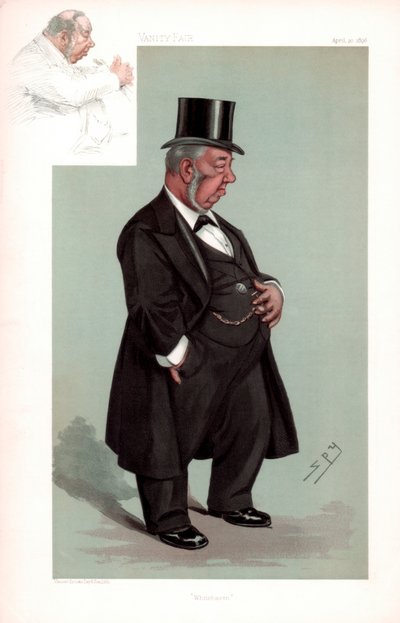 Whitehaven, Augustus Helder , britský politik, 1896. od Leslie Matthew Ward